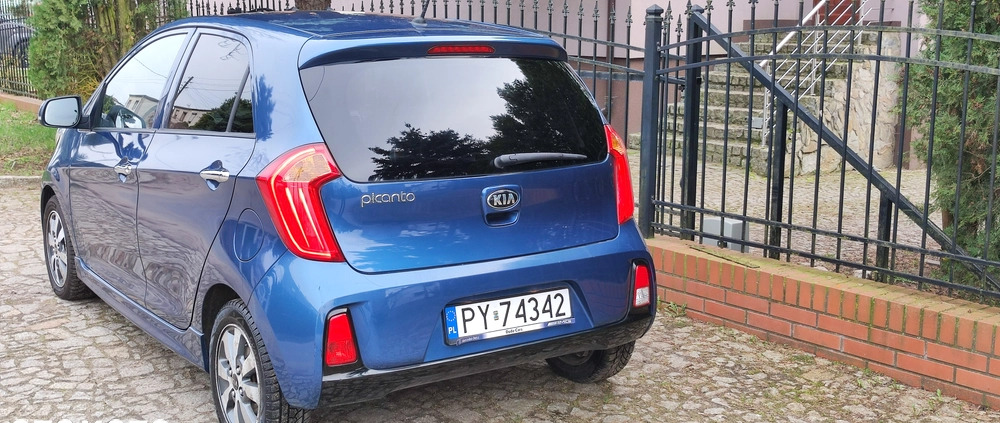 Kia Picanto cena 26500 przebieg: 130400, rok produkcji 2015 z Poznań małe 154